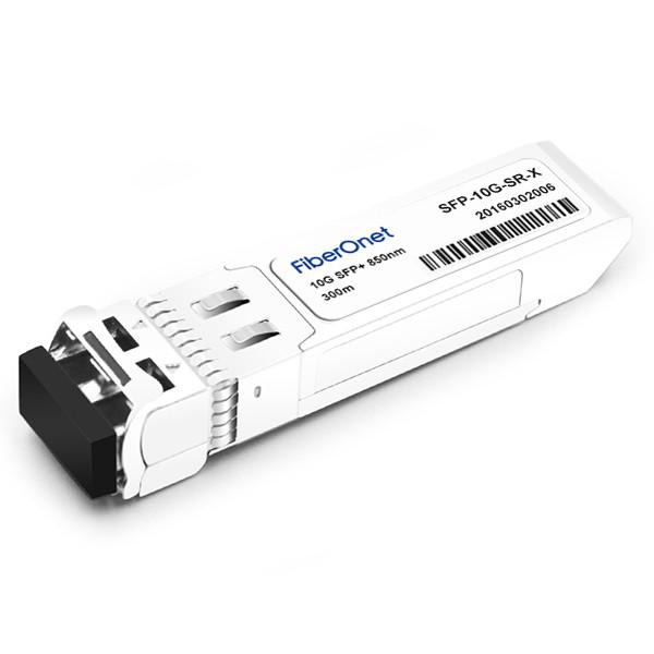 Cisco SFP-10G-SR-X multirate 10GBASE-SR, 10GBASE-SW and OTU2e SFP+ Module for MMF, extended temperature range #1 image